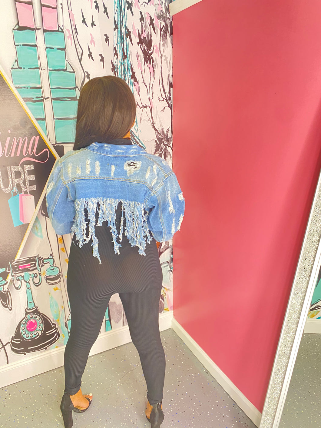 Go Girl Denim Jacket