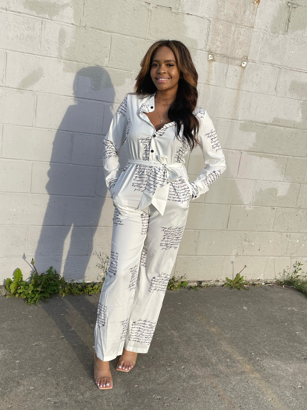 Speak To Me Jumpsuit